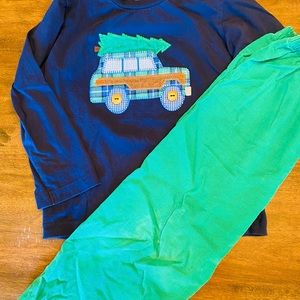 Shrimp & Grits Kids Christmas tree set, 4T